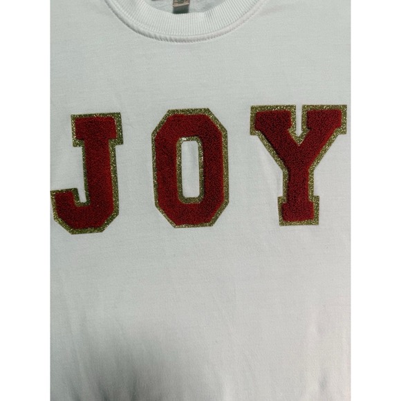 White Christmas Sweater Long Sleeves Size Xs Women's - Picture 5 of 11